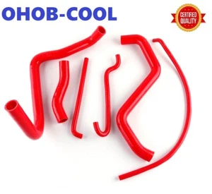 Red For SUZUKI Hayabusa GSX 1300R GSXR 1300 R 2008-2018 Silicone Radiator Hose - Foto 1 di 17