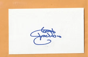 Tarjeta 3x5 firmada por Grant Jackson Piratas de Pittsburgh AUTO de los Orioles de Baltimore - Imagen 1 de 2