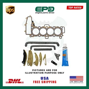 Timing Chain Kit + Head Gasket For Jaguar Land Rover AJ200D 204DTA 204DTD 2.0T - Picture 1 of 1