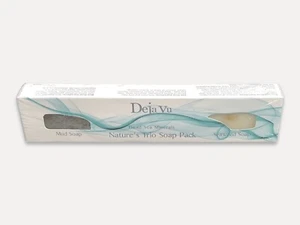 Deja Vu Cosmetics - Dead Sea Minerals - Trio Soap Pack Set/ Gift Set- ISRAEL-NIB - Picture 1 of 4