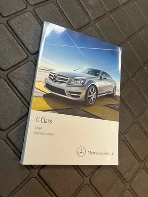 2012-2014 Mercedes-Benz W204 купе C250 C350 C300 владельцев руководство книга OEM💯 - Изображение 1 из 4