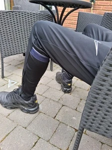 Mens Black Nike Dri-Fit Trackies Joggers Tracksuit Bottoms - Picture 1 of 6