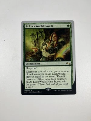 As Luck Would Have It Magic The Gathering MTG Card - Image 1 of 4