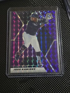 2021 Panini Mosaic - Jose Ramirez #188 Purple Mosaic Prizm /49 - Bild 1 von 1