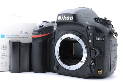 Почти как новый Nikon D600 24,3 Мп цифровая зеркальная камера корпус затвор счет 12852 - Изображение 1 из 4