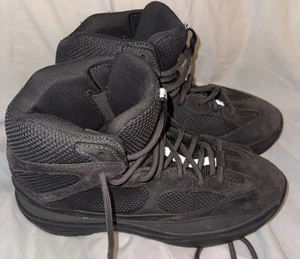 Botas de Combate Temporada 6 Talla 44 Negras Malla Gamuza Con Cordones Parte Superior Alta Estilo Yeezy - Imagen 1 de 7