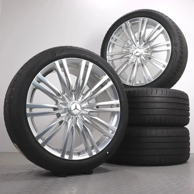 Sommerräder Mercedes S-Klasse Maybach 20Zoll W223 V223 Original Felgen + Deckel - Bild 1 von 4