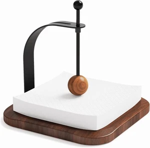Cocktail napkin holder with Weight for Table - Modern 5x5 Cocktail and Paper ... - Picture 1 of 5
