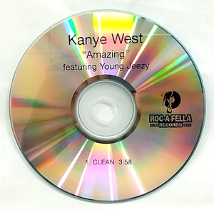 (CD) Kanye West Feat. Young Jeezy – Amazing, Promo, Single, EX, Rare. - Picture 1 of 1