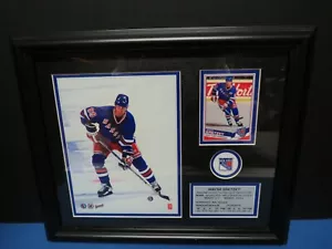 Wayne Gretzky New York Rangers Framed Photo Collage - Frameworth - Foto 1 di 5