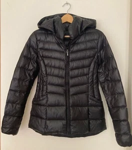 GIORDANO Plumifero Mujer - Chaqueta acolchada pluma ligeramente entallado–Negro - Imagen 1 de 12