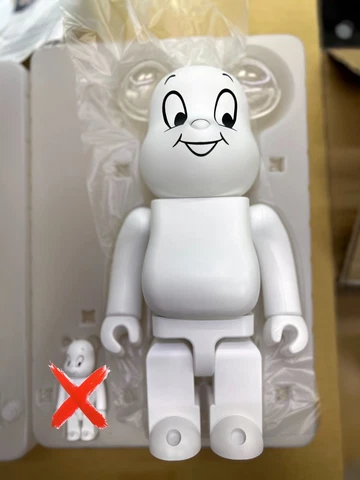 MEDICOM TOY BEARBRICK CASPER Be@rbrick 400% Cover
