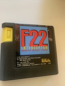 F22 Interceptor (Sega Genesis, 1991) | Cartridge Only rd1