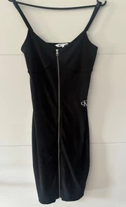 calvin klein schwarzes Minikleid Größe S wie neu - Bild 1 von 7