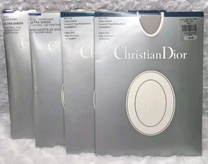 4 NIP Vintage Christian Dior 4533 Diorissimo Ultra Sheer Size 1 NYLONS   - Picture 1 of 10