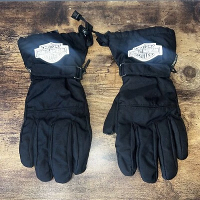 Men's Harley Davidson GORE-TEX Black Riding Gloves Men’s Small - Image 1 of 4