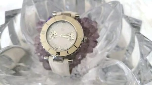 Guess Collection Swiss 5 Jewel Quartz White Women's Watch - Picture 1 of 8
