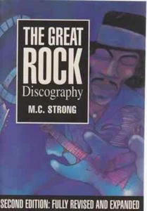 The Great Rock Discography M. C. Strong SECOND EDITION REVISED Paperback - Picture 1 of 1