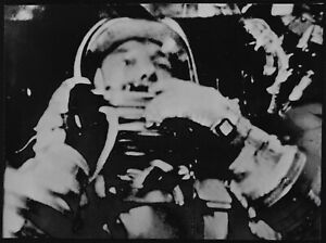 Astronaut Alan Shepard 1961 Original Press Photo First Manned U.S. Space Flight