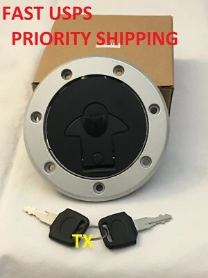 Fuel Gas Cap For Ninja Kawasaki ZX6 ZX600 E/D (90-02) ZX11 ZX1100 C/D (90-01) - Image 1 of 4