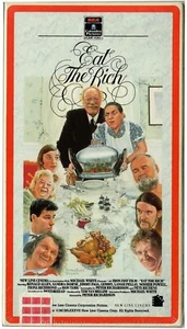 Eat The Rich (Dir: Peter Richardson) Factory Sealed VHS (Rare OOP) Nosher Powell - Picture 1 of 2