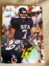 1996 CLASSIC VISIONS AUTOGRAPH Football Card JAMES RITCHEY Oilers SFA