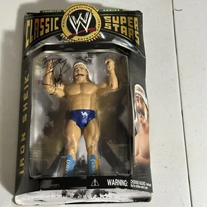 NEW Limited Iron Sheik Signed Jakks 2004 Classic Superstars Action Figure - Picture 1 of 5