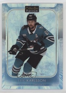 2021-22 O-Pee-Chee Platinum Arctic Freeze /99 Erik Karlsson #11