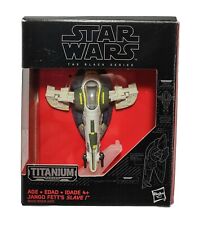 Star Wars Black Series Titanium  27 Jango Fett's Slave 1 Starship Metal New