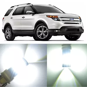 Alla Lighting Brake Tail Light White LED Bulb for 91~10 Ford Explorer Sport Trac - Foto 1 di 5
