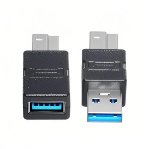 2pcs/lot USB 3.0 Male to USB3.0 Male Female Adapter Extension 5Gbps - Picture 1 of 8