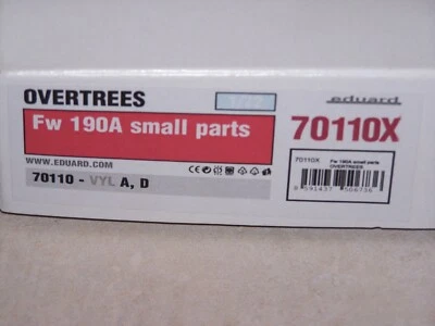 EDUARD 1/72ème OVERTREES Fw 190A small parts Ref.70110X