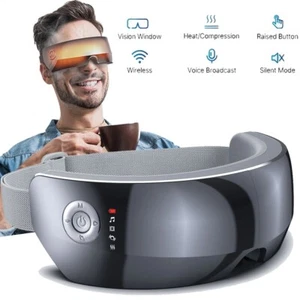 RENPHO Eye Massager for Migraine Temple Massage Compression Vision Window Gift - Picture 1 of 9