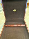 Cutco 12 Slot Wood Steak Knife 1759 Box Only Wooden Brown Fabric Lined Set