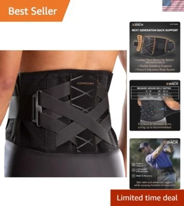 X-Back Bandage bei Schmerzen im unteren Rücken, Lordosenstütze, Bandscheibenvorfall, Ischias, A... - Bild 1 von 7