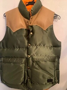 ROCKY MOUNTAIN FEATHERBED × PORTER × BEAMS Exclusive Down Vest (Size M) 36 - Picture 1 of 4