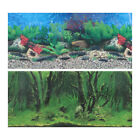  2 Sheets 3d Fish Tank Stickers Aquarium Landscape Backdrop Background