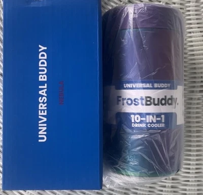 Frost Buddy​ Universal 2.0 Stainless Steel Insulated Can Cooler Nebula