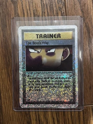 Pokémon TCG the Boss's Way Legendary Collection Reverse Holo Card 105/110 - Image 1 of 2