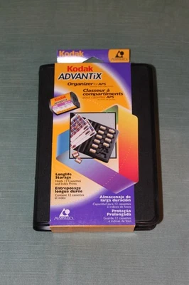 Organizador Kodak Advantix para APS tiene capacidad para 12 casetes e impresiones de índice Foto 1 de 3