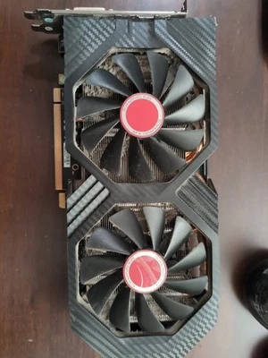 XFX GTS Black Core Edition Radeon RX 580 8GB OC+ Graphics Card - Image 1 of 3