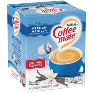 Crema de café Nestlé Coffee Mate líquida individual, vainilla francesa, (paquete de 4) - Imagen 1 de 6
