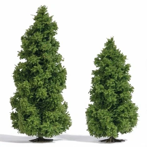 Busch 6123 Larch Tree 100 to 130 mm Green Pack of 2 - Photo 1/1