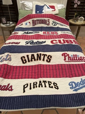 Pottery Barn MLB teun Quilt  - Image 1 of 4