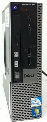 Dell OptiPlex 790 - SFF - Pentium G630 2.7GHz - 4GB Ram - 120GB SSD - Windows XP - Image 1 of 4