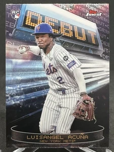 Luisangel Acuna 2025 Topps Finest Rookie Debut #D-20 - Picture 1 of 2