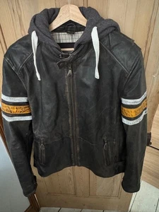 Richa Toulon Leather Biker Jacket, XL, Full D30 Armours - Picture 1 of 9