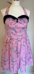 Hell Bunny Cupcake Einhorn Kleid M 98% Baumwolle sehr guter Zustand - Bild 1 von 11