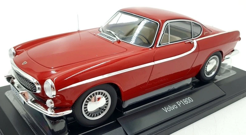 Norev 1/18 Scale Diecast 188700 - Volvo P1800 1961 - Red - Image 1 of 4