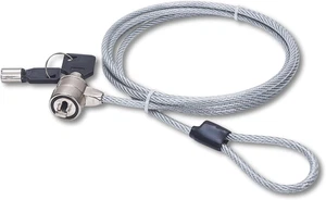 Lucchetto Di Sicurezza per Notebook (1,4 M), Cavo in Acciaio Con Chiave 440271 - Foto 1 di 12